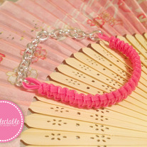 Cobra Bracelet with Silver Chain