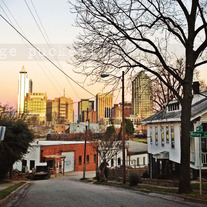 Downtown Raleigh Dusk, 5x7 Print