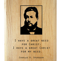 Spurgeon Quote Plaque