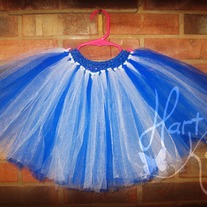 Blue White