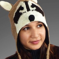 Brown Raccoon Hat