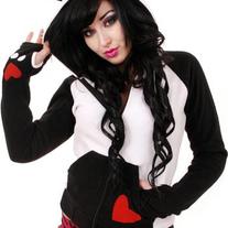 ♥ *KAWII WUV U! PANDA BEAR HOODIE WITH EARS ON HOOD ♥