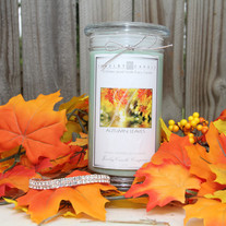 Autumn Leaves Jewelry Candle