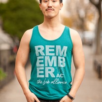 Tri-Blend Evergreen Remember to Act Tank