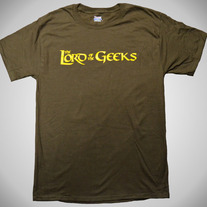 Lord of the Geeks t-shirt