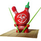 NEW! 8" Sketracha Hot Chili Sauce 8" Custom Dunny - Thumbnail 1