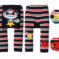Panda Explorer Red Black White Legging Pants NEW STYLE for Girls and Boys 