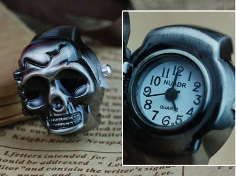 Skull Watch Ring