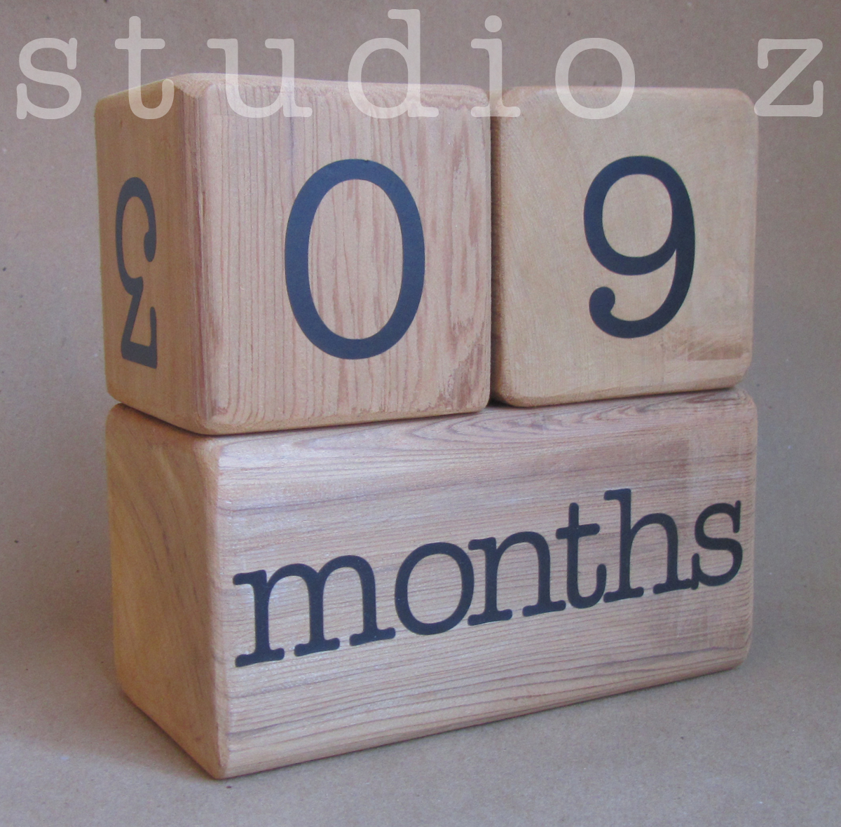 Baby Milestone Blocks Photo Prop on Storenvy