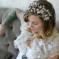 jersey ruffle wrap