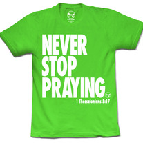 Never/Stop Praying (Neon Green)