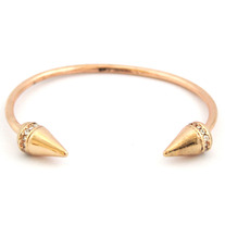  Spiked Bangle (Rose Gold)