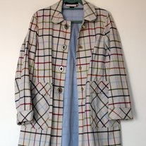 Coach Plaid Jacket