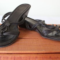 Ann Taylor Loft Wedge Sandals