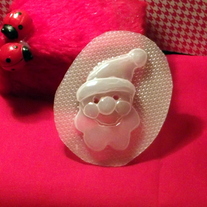 Santa head xmas mould