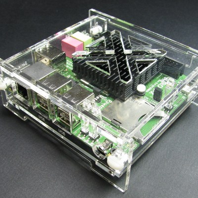 Odroid-x/odroid-x2 slim enclosure kit