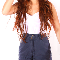 High waist shorts