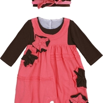 Isobella & Chloe Starflower Onesie w/Hat