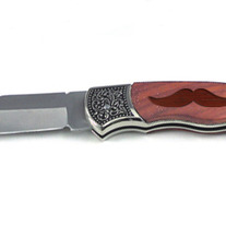 Personalized Classic Mustache Pocket Knife