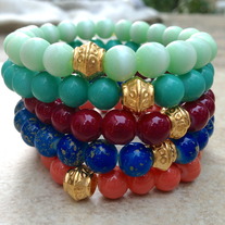 Set of Stacked Bracelets