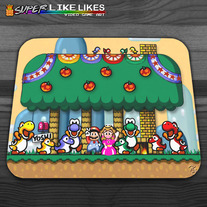 Super Mario World Mousepad