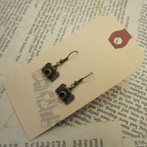 Camera Earrings