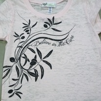 Too Trendi Believe in the Cure Tee