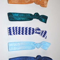 The Julia Set- 5 No-Crease Hair Ties