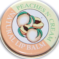 Candy Kisses Peaches N Cream Natural Lip Balm
