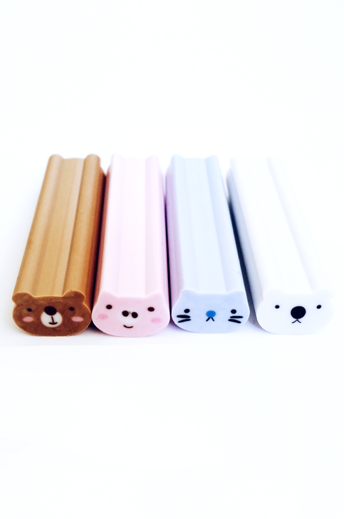 Animal Erasers (Set of 2)