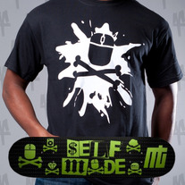 Combo Kit #1 Tee & Skateboard
