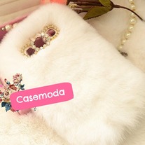 New Chic Synthetic Rabbit Fur Samsung Galaxy S3 i9300 Case 