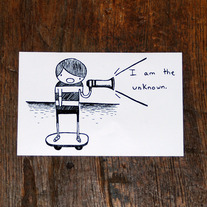 Unknown: Skateboard Sticker