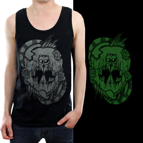 GlowInTheDark Skull Tank 