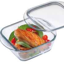 Simax Square Mini Casserole w/Lid 10oz