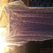 Kirra Sheer Pigeon Blouse Medium