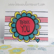 Thank You (white card stock)