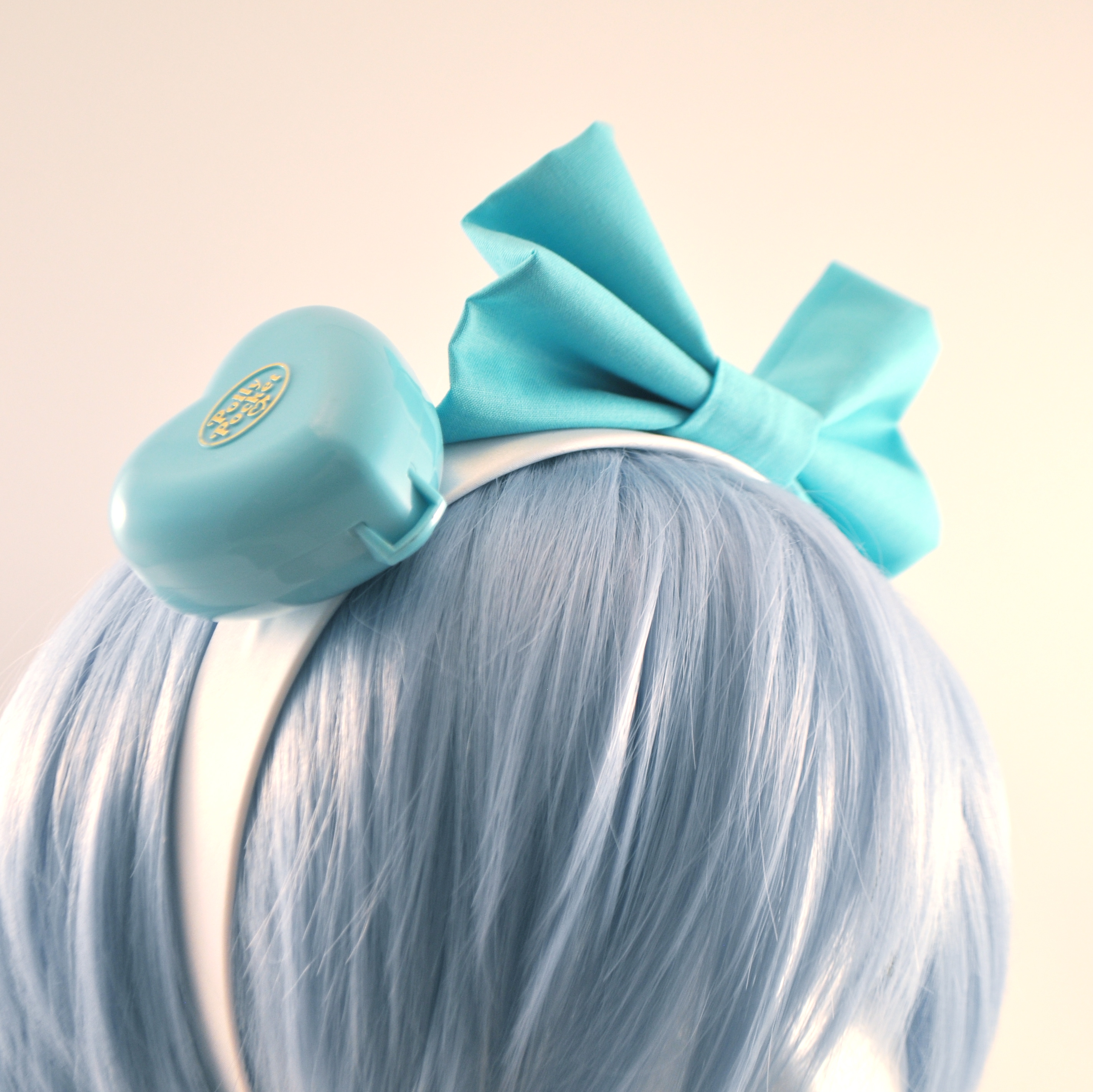 Vintage Teal Polly Pocket Headband on Storenvy