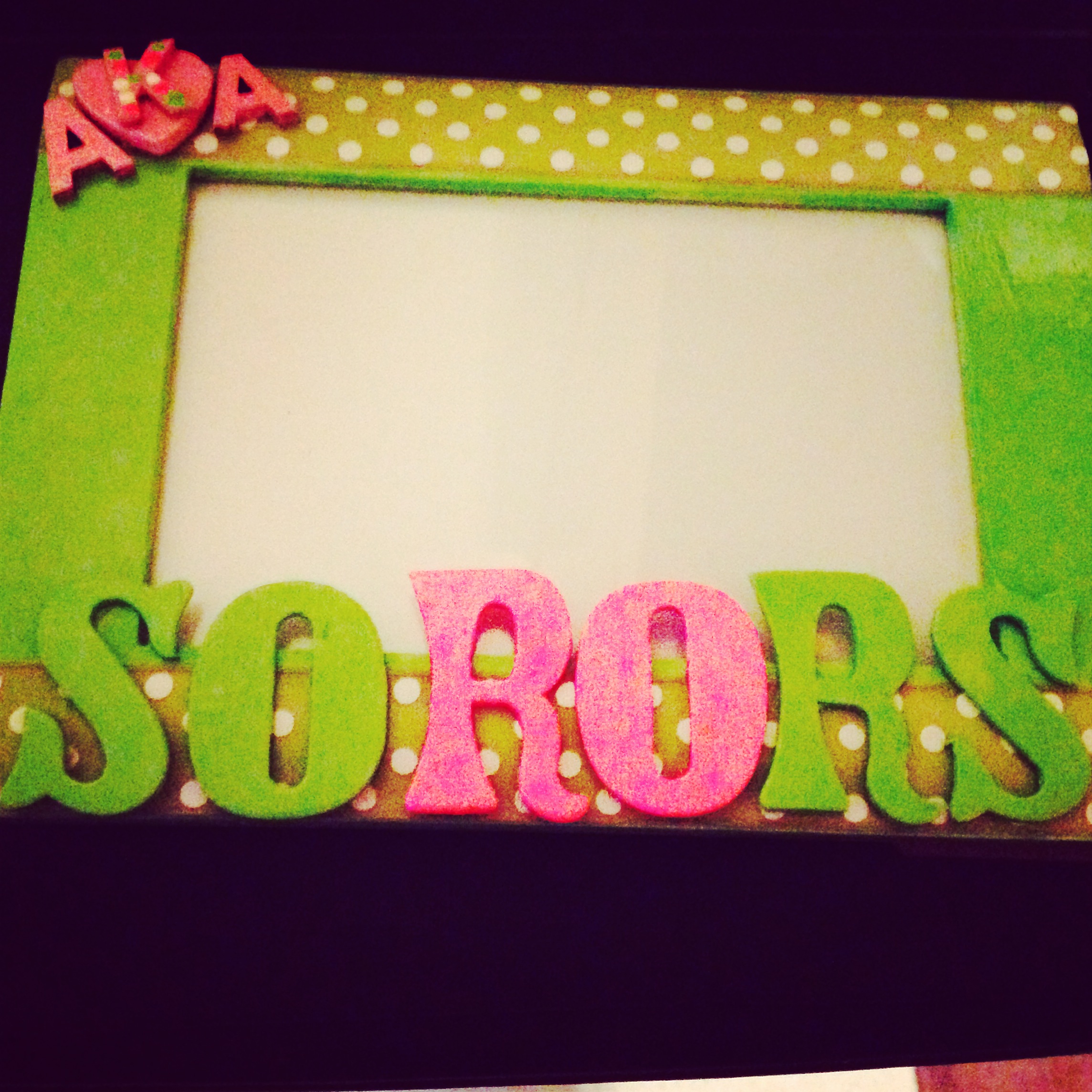 AKA Sorors Picture Frame on Storenvy
