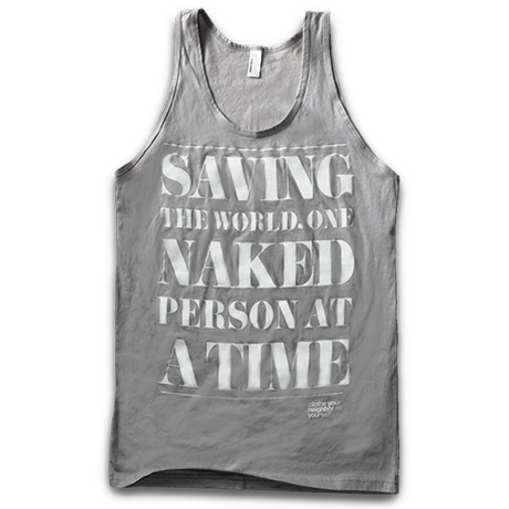 Grey Naked Tank