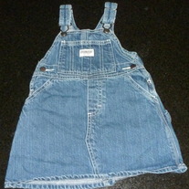 Denim Overall Jumper-OshKosh Size 18 Months