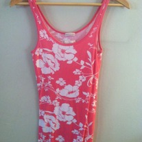 Hollister Floral Tank Top