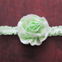 Shabby Fray Flower headband
