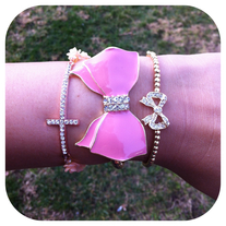 Pink Bow Set 