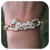 Tiger Swarovski Bracelet 
