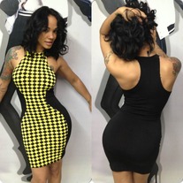 DIAMOND CUT DRESS 