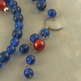 Glass, Red Pearl Necklace Set - Thumbnail 2