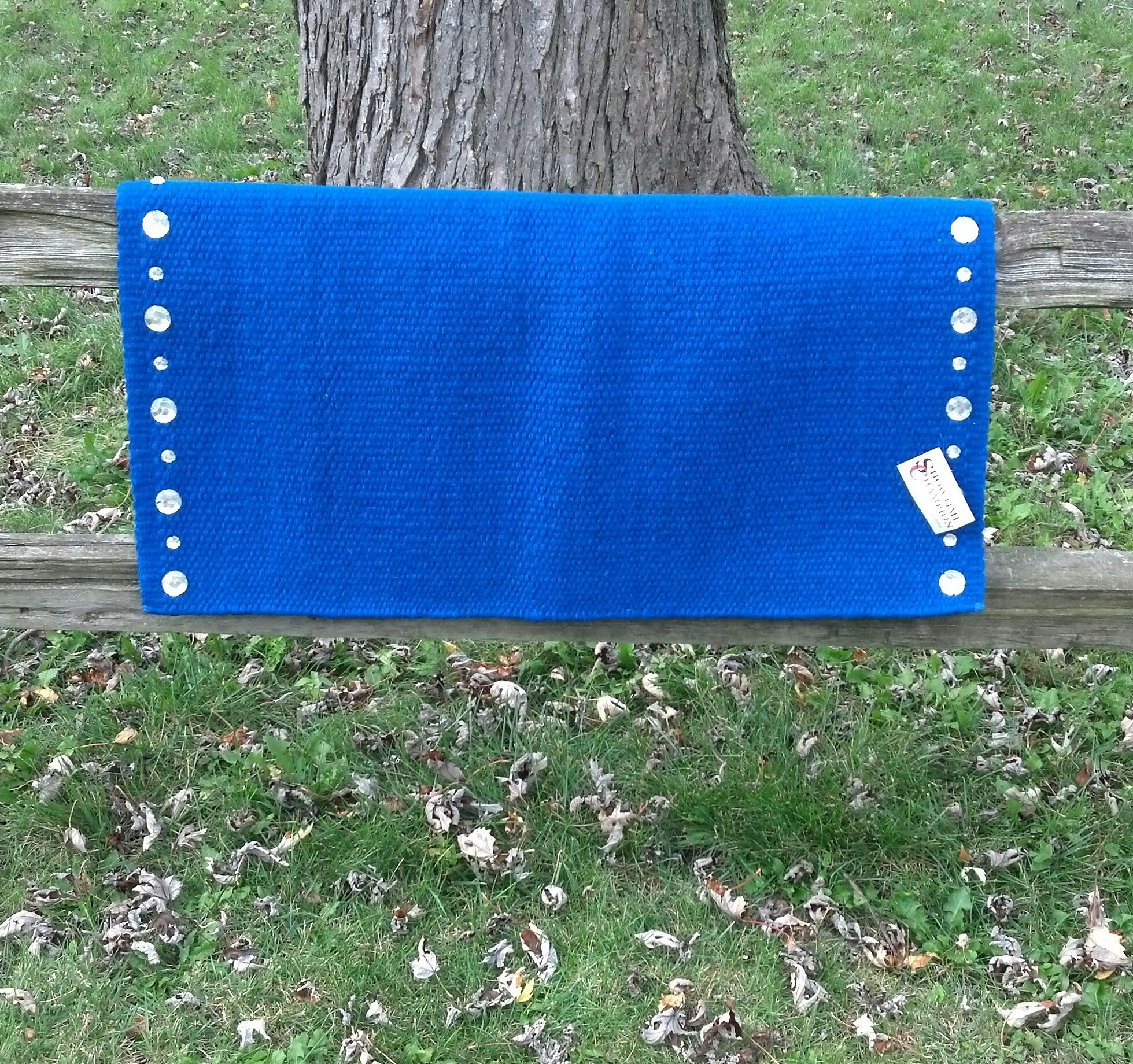 Royal Blue Saddle Blanket on Storenvy