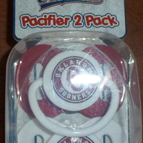OU University of Oklahoma Game day Pacifiers  
