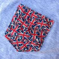 Union Jack Tank Top in Grey